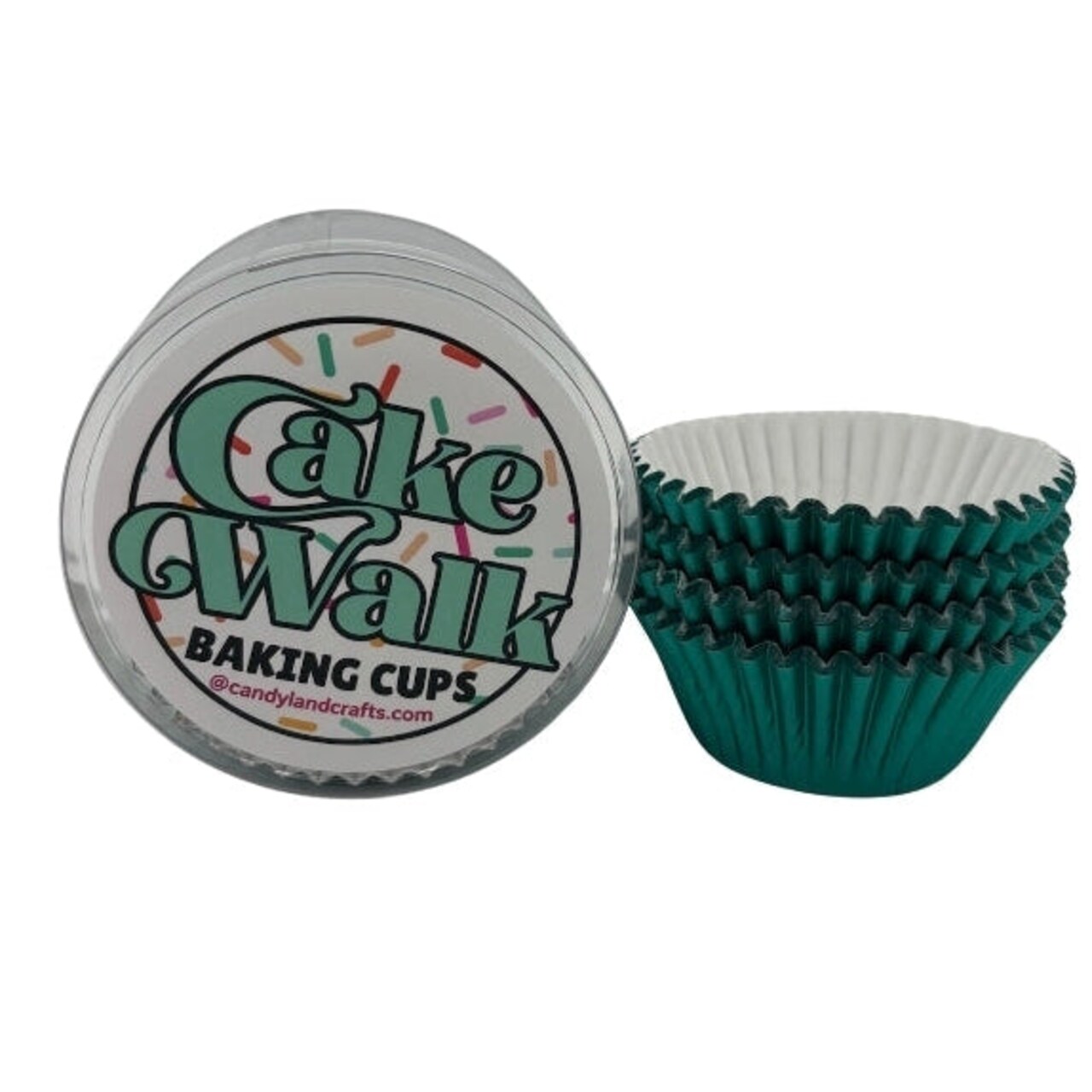 Dark Green 100ct Foil Cupcake Wrappers Baking Cups & Cupcake Liners